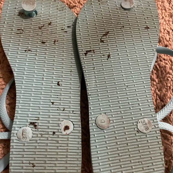 Havanas wrap around boy blue sandals worn 1 time size 37-38 - Picture 4 of 4